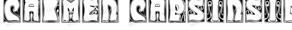 Carmen CapsInside字体转换